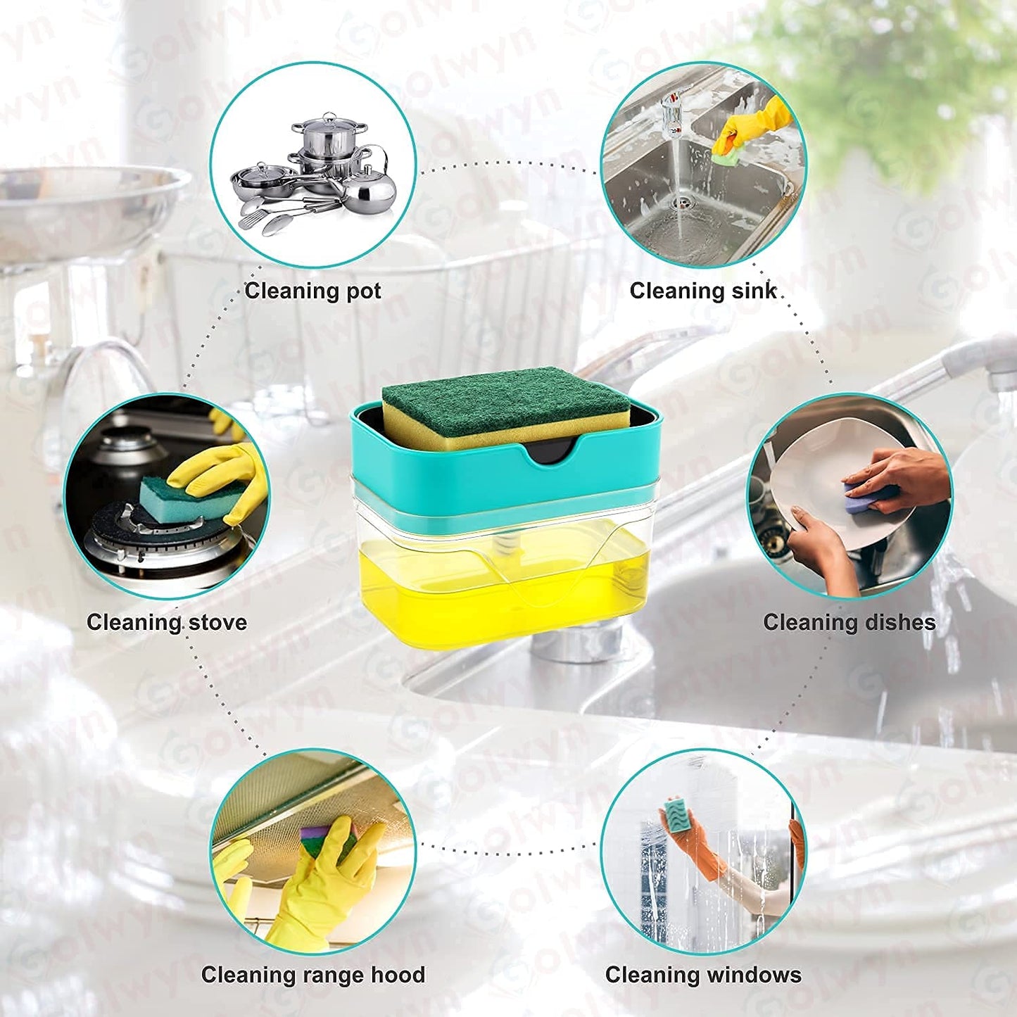 Livvora LuxePress™ soap dispenser