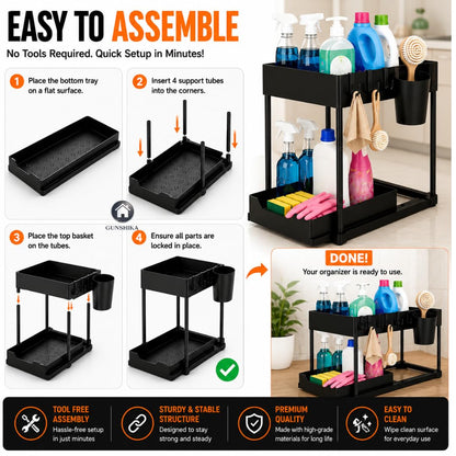 SpaceMax™ Under Sink Organizer