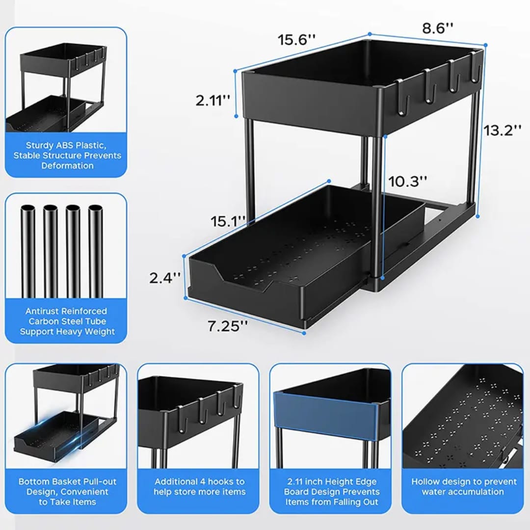 SpaceMax™ Under Sink Organizer